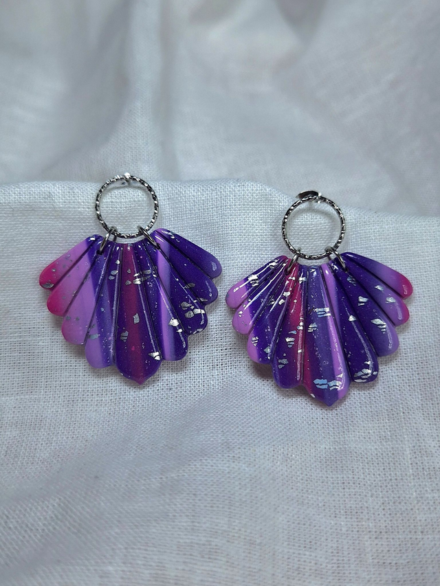 Zélie - Nuances de violet et rose (argenté)