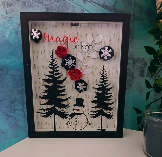 Cadre de Noël ( en stock)