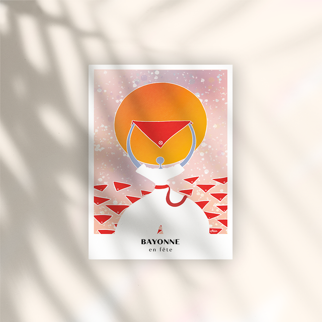 Argia I Bayonne en fête - Affiche Papier 250G