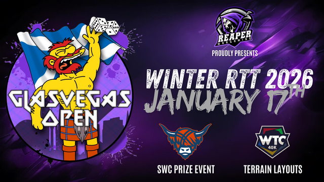 Glasvegas Open Winter RTT - January 17th