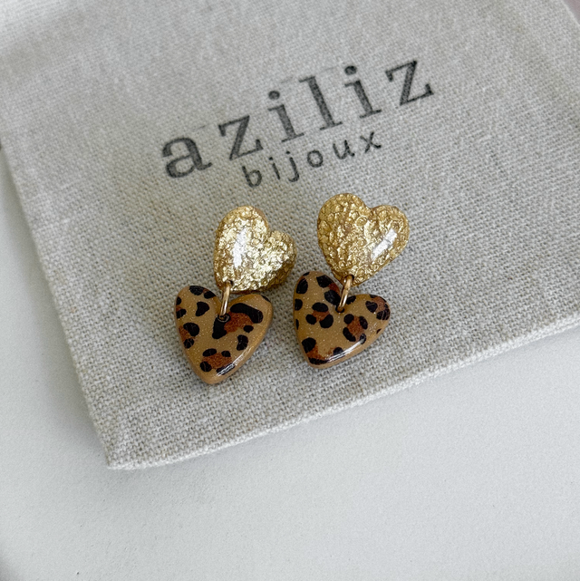 Boucles d’oreilles Cœurs