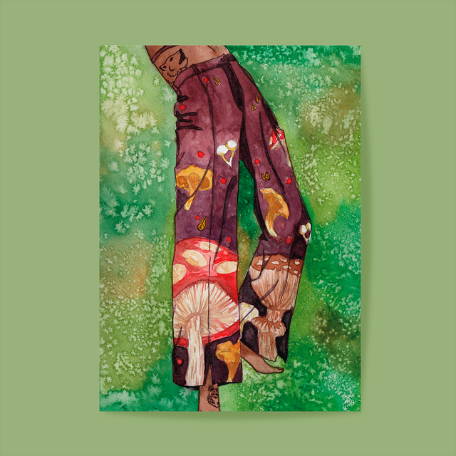 Mushroom Pant - carte postale