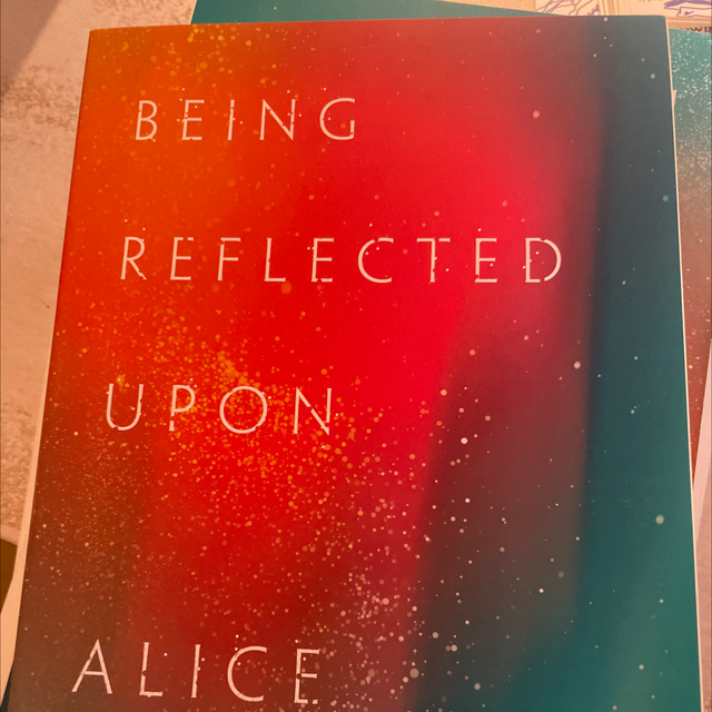 being reflected upon alice notley