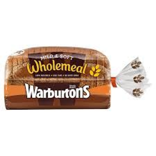 Warburtons Wholemeal Sliced Bread