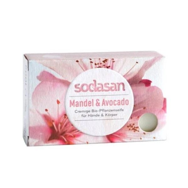 Seifenstück Mandel & Avocado, 100g Packung
