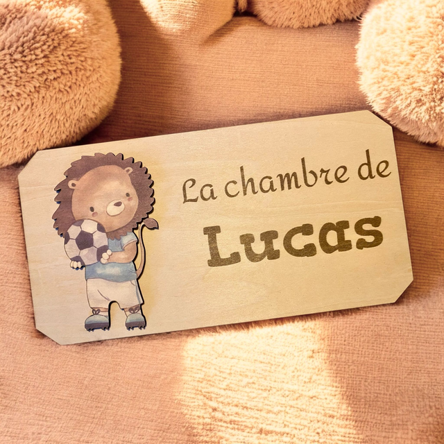 Décoration murale Football chambre bébé 