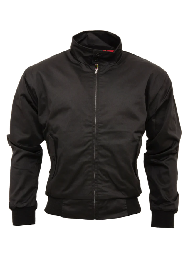 Relco London Harrington Jacket - Black