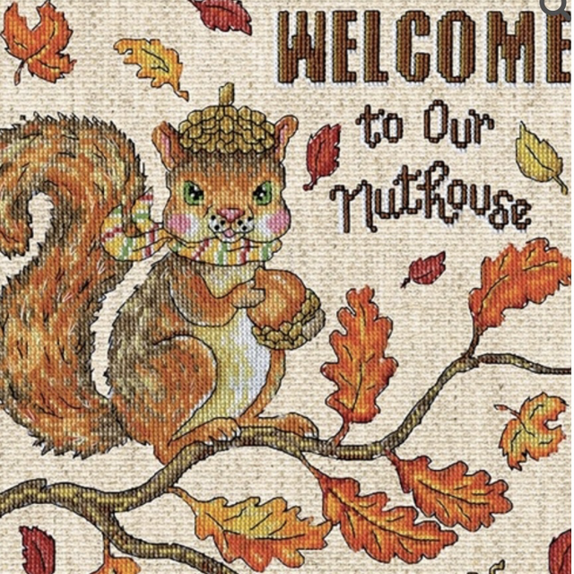 Design Works Nuthouse Counted Cross Stitch Kit