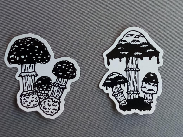 Mushroom Stickers