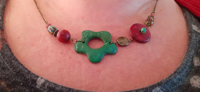 Madera Collier ras de cou