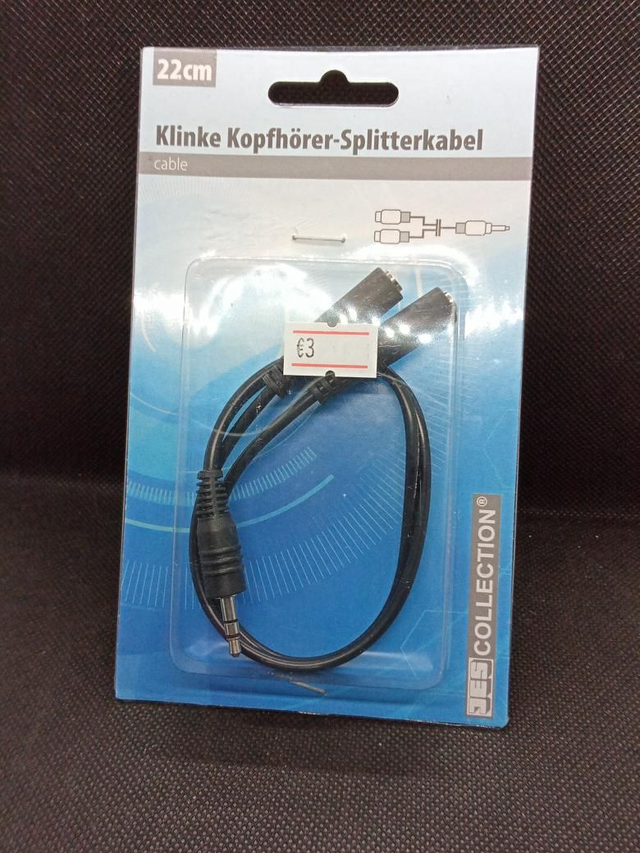 *0202- Klinke Kopfhörer-Splitterkabel
cable