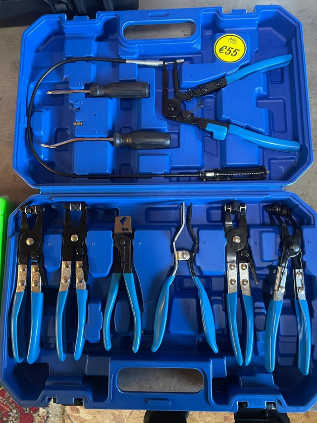 9pc Hose Clamp Pliers Set