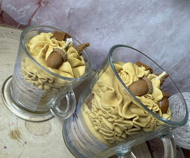 Bougie exquise choco noisette 