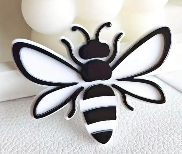 Black and White Wasp