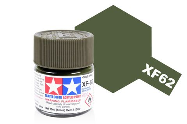 Acrylic Mini XF-62 Olive Drab
