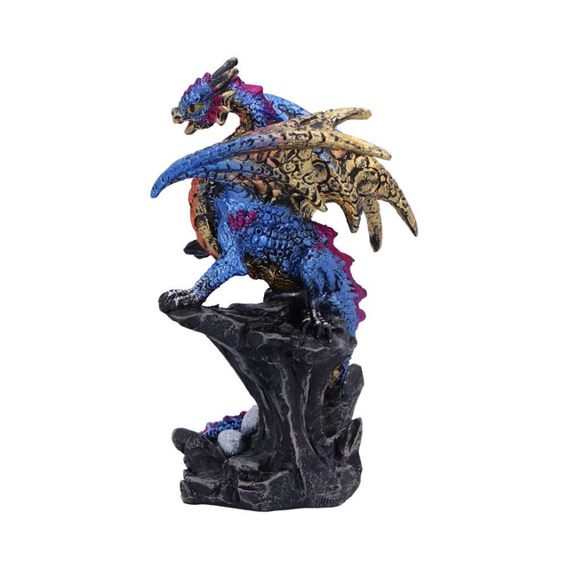 Den Defender (Blue) Guardian Dragon Figurine