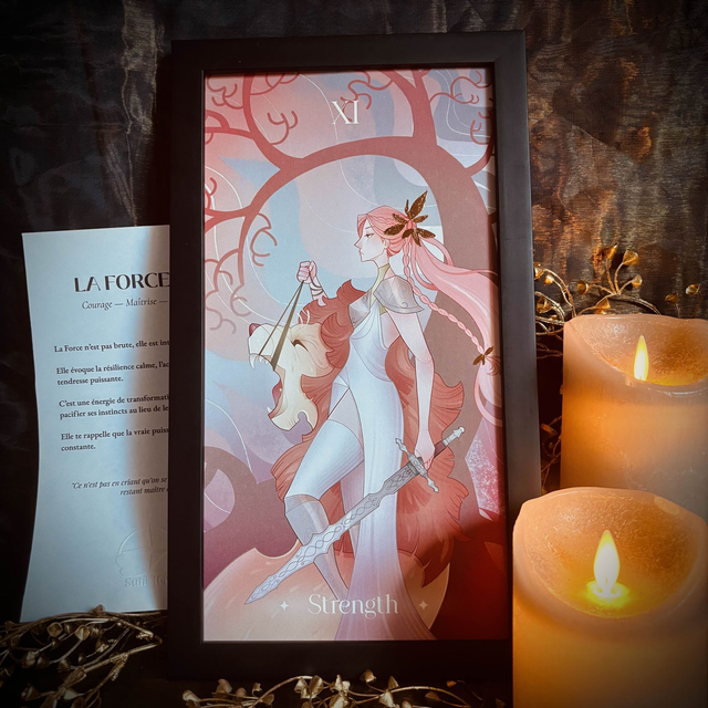 Tarot XL : 11 - La Force