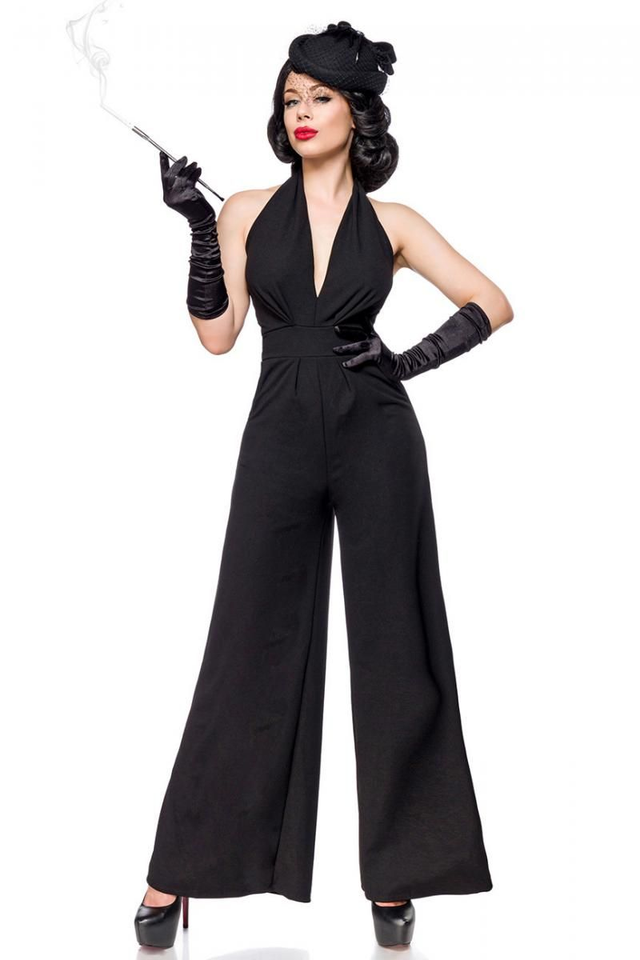 Neckholder-Overall Schwarz 
