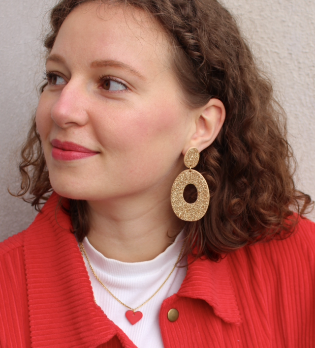 Iris • doré pailleté