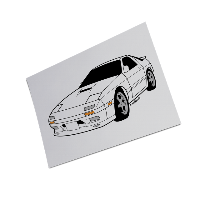 Print Mazda RX-7 FC A5