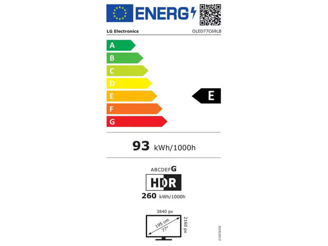 LG OLED77C69 LB.AVS