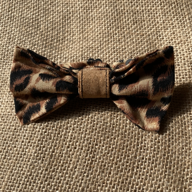 Nœud papillon imprimer léopard