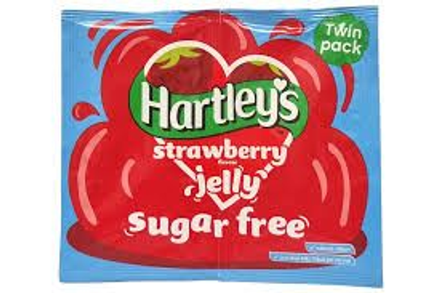 Hartleys Strawberry Jelly Sugar Free 2 x 11.5g