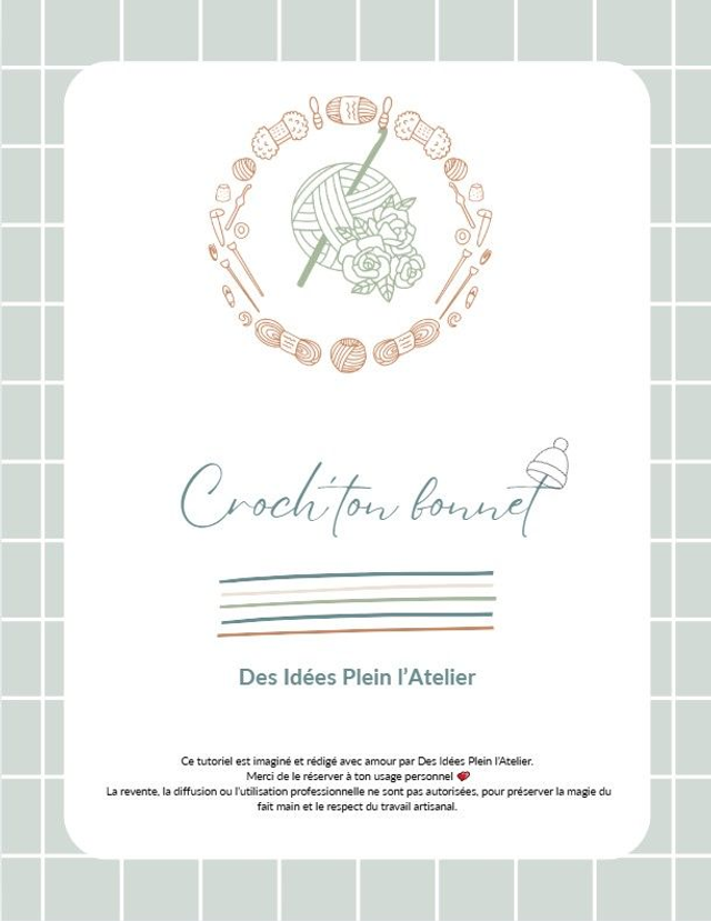 Croch'ton bonnet