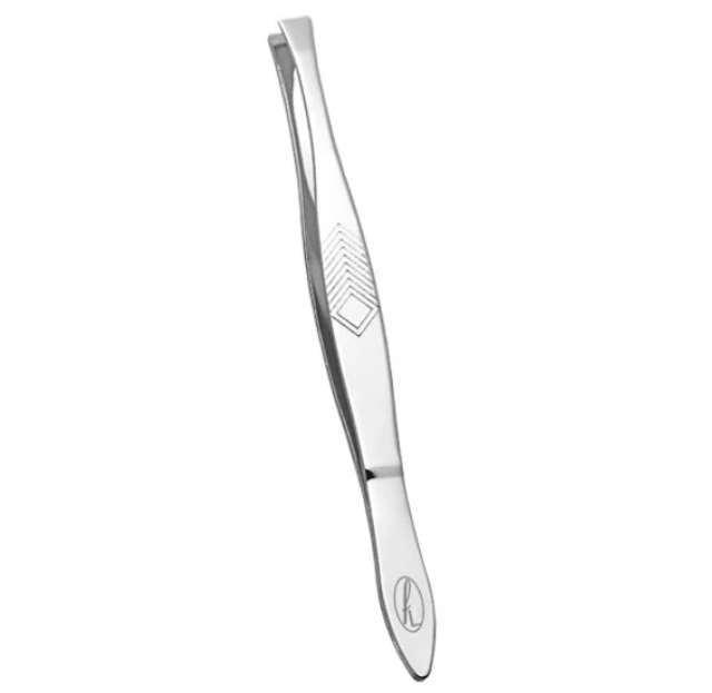 Fine Lines Tweezer Chrome 9cm Straight (201-09)