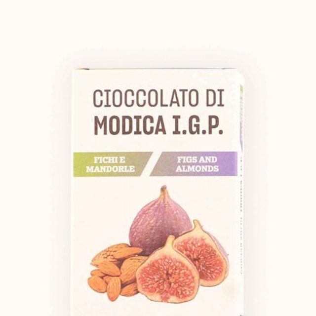 Cioccolato di Modica IGP – Fichi e Mandorle 60g