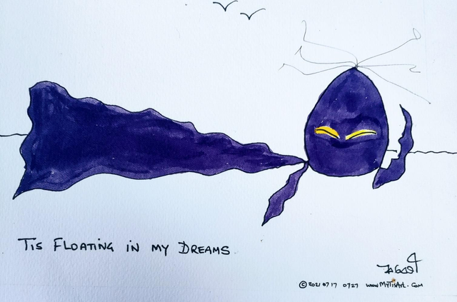 Tis  Floating in my Dreams 