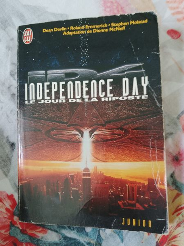 Independance Day, le roman