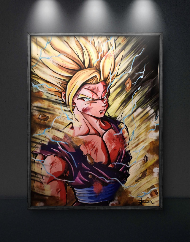 Print &quot;Gohan&quot; Dragon Ball Z - Manga