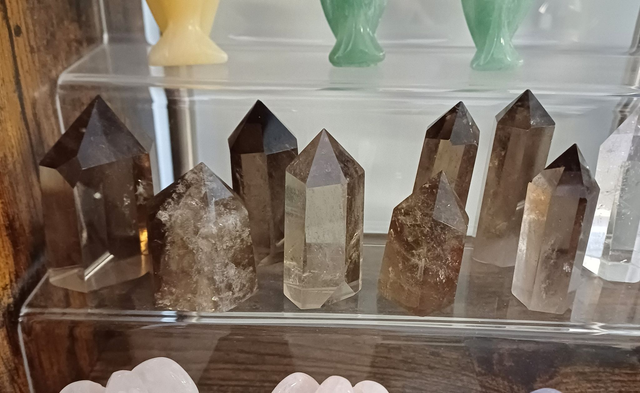 Smokey Quartz Tower