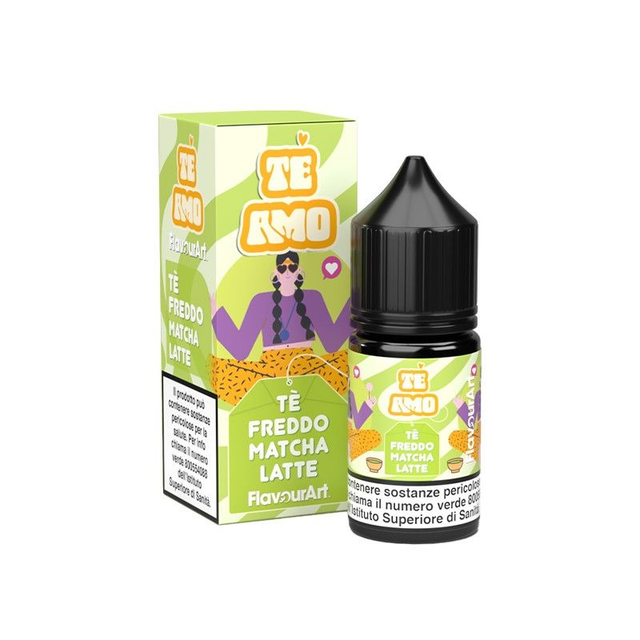 FLAVOURART Te Amo Tè Freddo Matcha Latte MINI SHOT 10/30 10ml EAN8058611839726