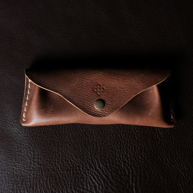 Case de Couro para Óculos - Proteção com Estilo