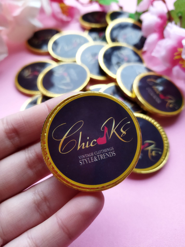 50 Monedas de chocolate