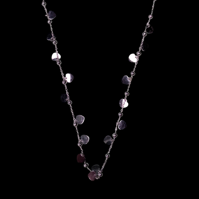 Collier breloque cœur 