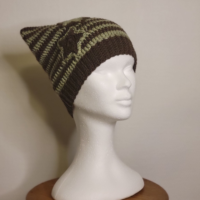 Bonnet chat étoiles