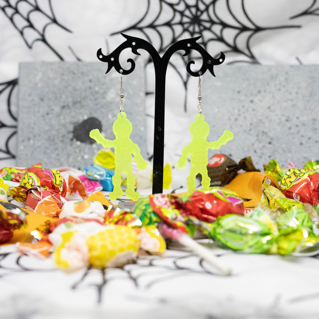 Boucles d'oreilles Squelette