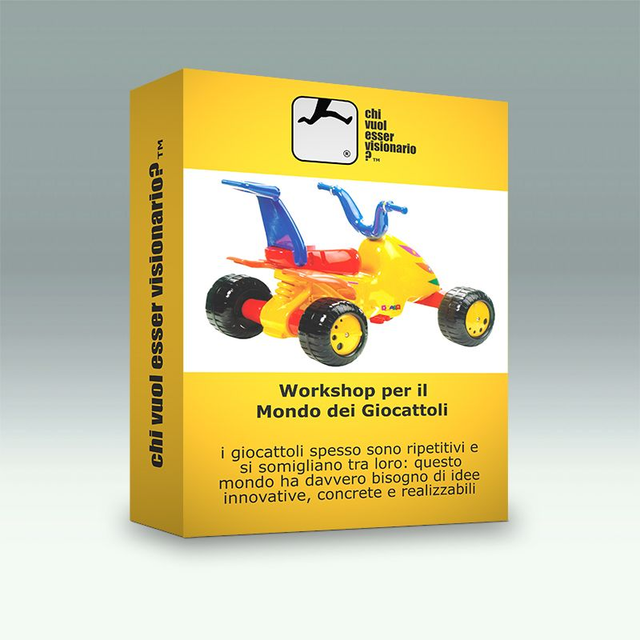 WORKSHOP PER IL MONDO DEI GIOCATTOLI