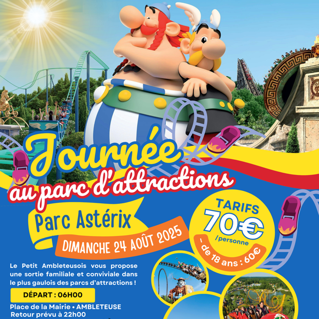 Journée au Parc Astérix 