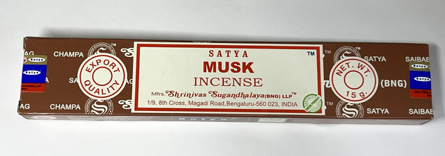 Satya Incense Sticks - Musk