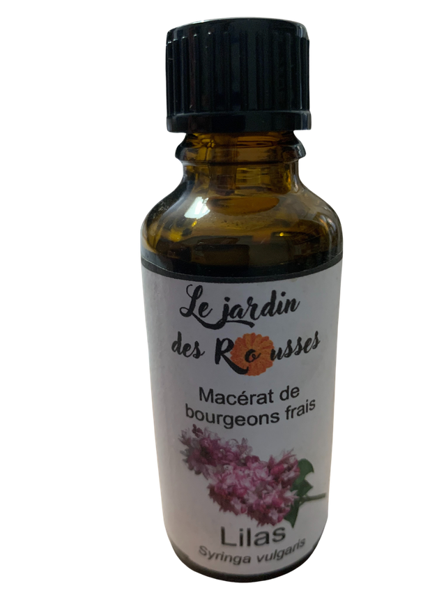 LILAS -  Macérât glycériné de bourgeons Flacon de 30 ml 