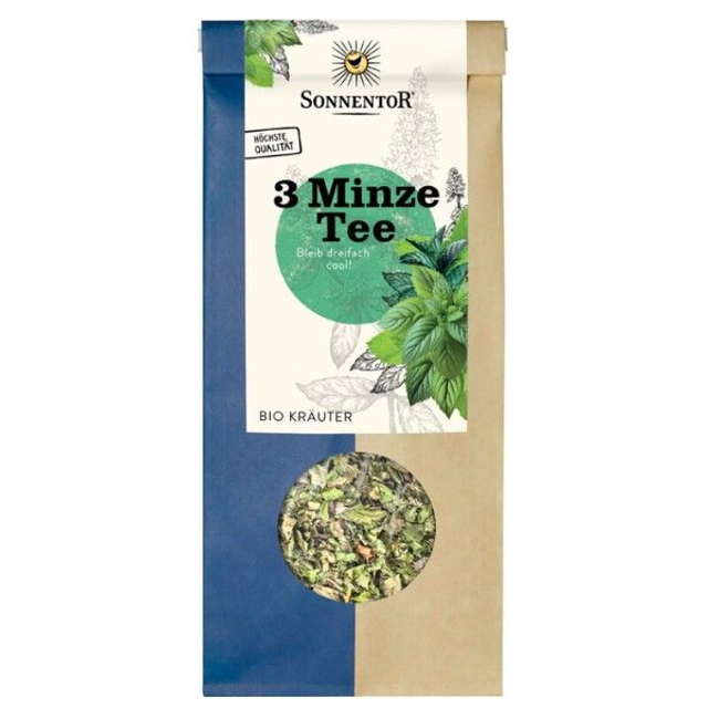 Sonnentor 3 Minze Tee lose 50g Packung