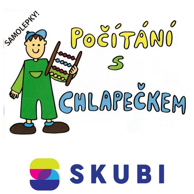 Omalovánky Počítání s chlapečkem + samolepky