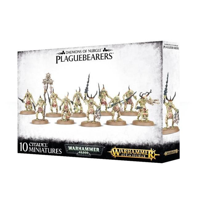 Games Workshop Daemons Of Nurgle - Plaguebearers