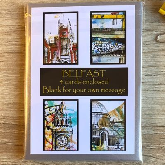 Belfast Landmark card pack 2