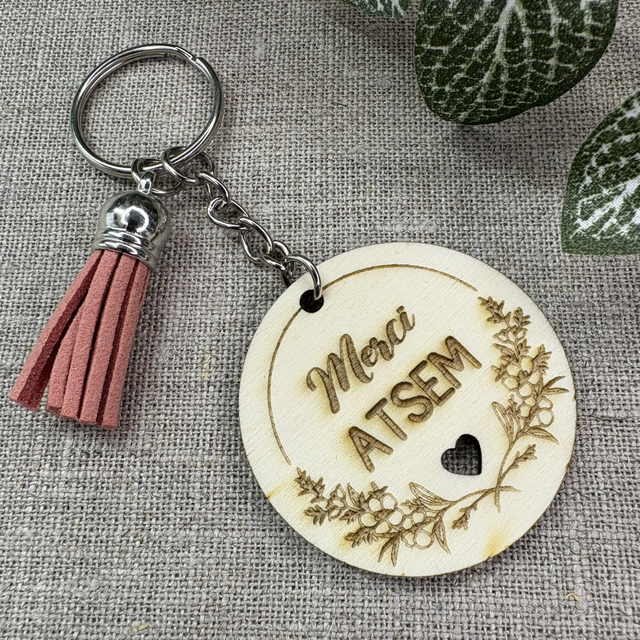 Porte-clés Merci ATSEM
