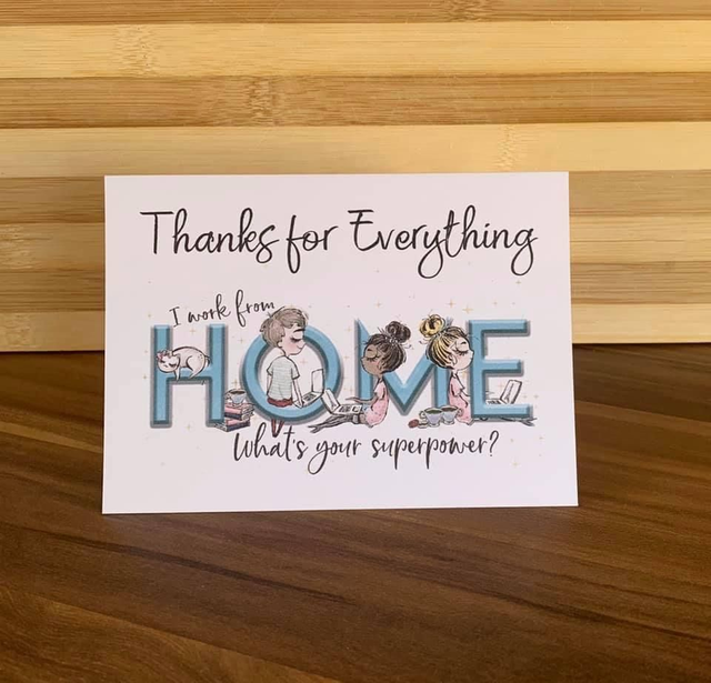 Thanks for everything card